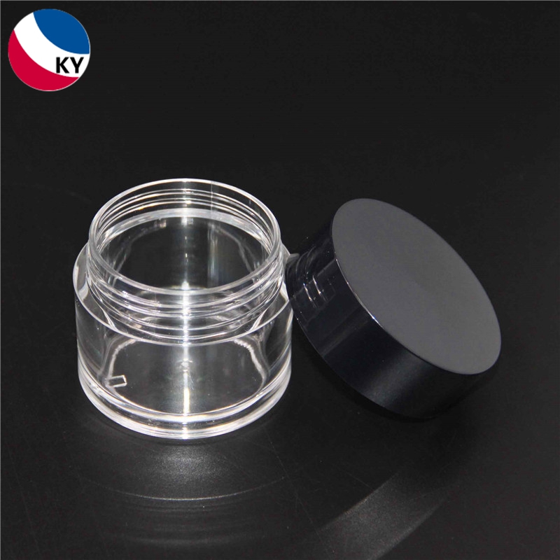 15g 30g 50g PET Face Cream Transparent Color Plastic Pump Bottle Plastic Face Cream Jar For Cosmetic Container 