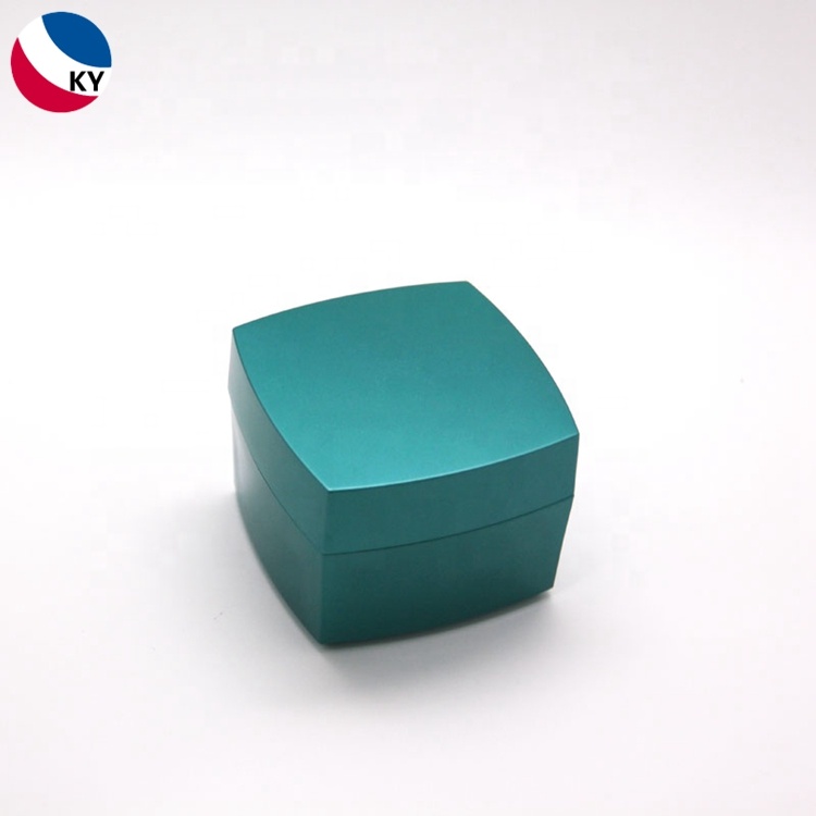 50g 30ml Acrylic Face Cream Frosted Green Custom Color Plastic Pump Bottle Plastic Face Cream Jar For Cosmetic Container