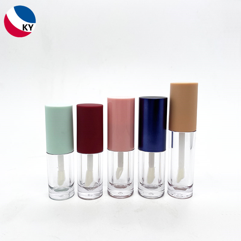 3ml 5ml Clear Cosmetic Package Lipstick Lip Gloss Tube Packaging Custom Color Private Label Lipgloss Tube