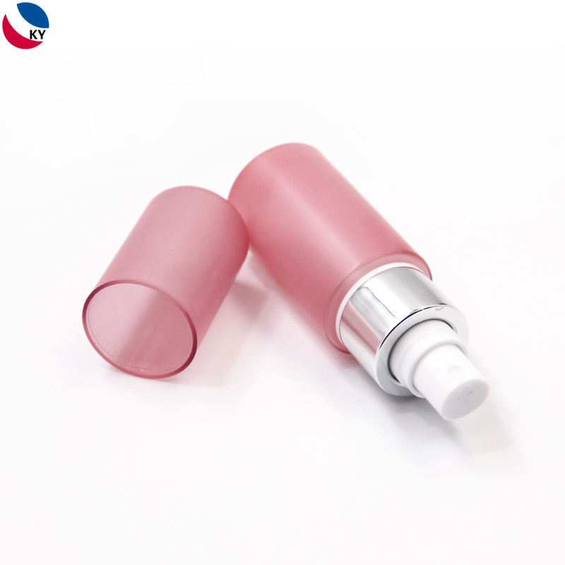 30ml 100ml Round Shape PET Pink Transparent Plastic Mist Spray Bottle Cosmetic Lotion Bottle Packaging Travel Use Bottle Sets