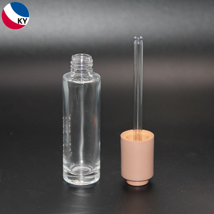 30ml 1oz Glass Dropper Round Essential Oil Bottle Flat Shoulder Colorful Glass Dropper Bottle container