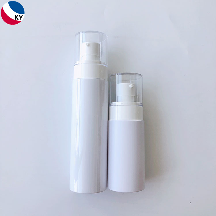 100ml 150ml PET White Plastic Pump Bottle Cosmetic Plastic Lotion Bottle Packaging with Pump